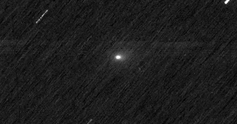 Mars yakınından geçen yıldızlararası kuyruklu yıldız görüntülendi