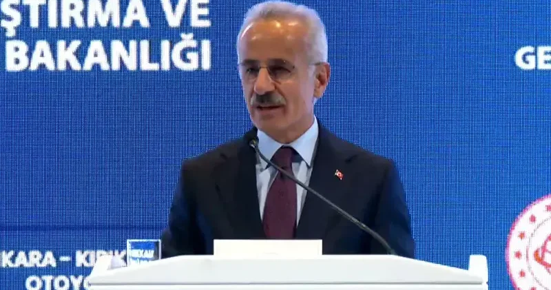 Bakan Uraloğlu: Ankara Kırıkkale Delice Otoyolu ile seyahat süresini 43 dakikaya düşüreceğiz