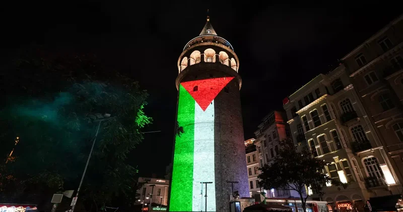 Galata Kulesi nde anlamlı etkinlik