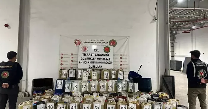 Toplam değeri 4 milyar 385 milyon TL! Sınır kapılarında dev uyuşturucu operasyonu