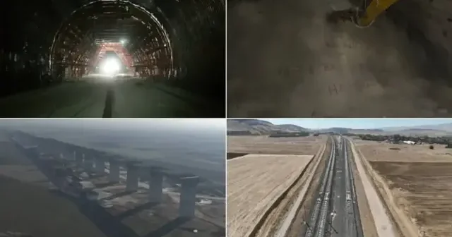 14 saatlik yol 3,5 saate düşecek: Bakan Uraloğlu müjdeledi En uzun tünelde ışık göründü Gündem Haberleri