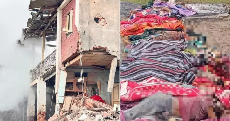 Myanmar ordusu cunta karşıtı göstericilerin üzerine paraşütle bomba attı: 40 ölü