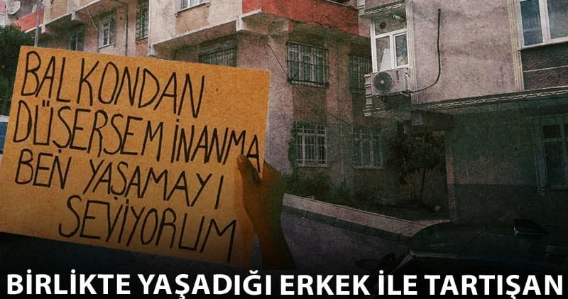 Eşi ile tartışan kadın balkondan düştü : Şüpheli erkek tutuklandı