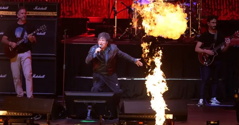 Arjantin Devlet Başkanı Milei den rock konseri