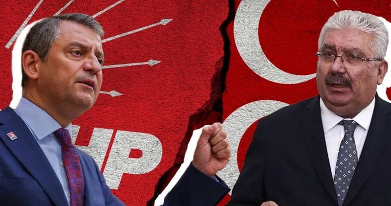 Özel i hedef alan MHP li Yalçın a CHP den yanıt: Siyaset dediğin şarjör , tabanca , parmak sokmak üzerinden değil, hukuk üzerinden yürür!