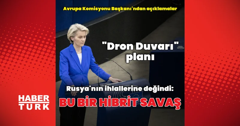 AB den Dron Duvarı planı Dış Haberler