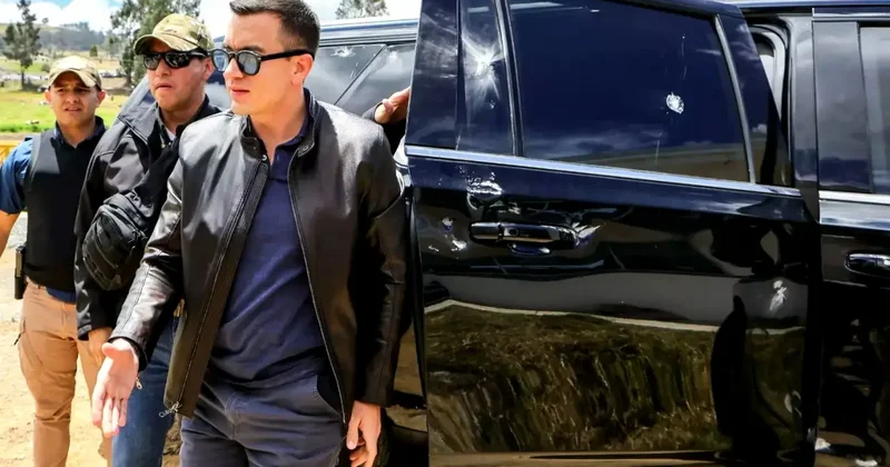 Ekvador dan son dakika açıklaması! Devlet başkanına suikast girişimi