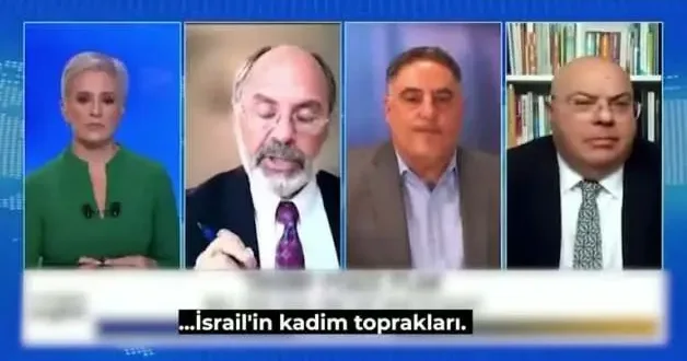 Canlı yayında ilginç anlar....