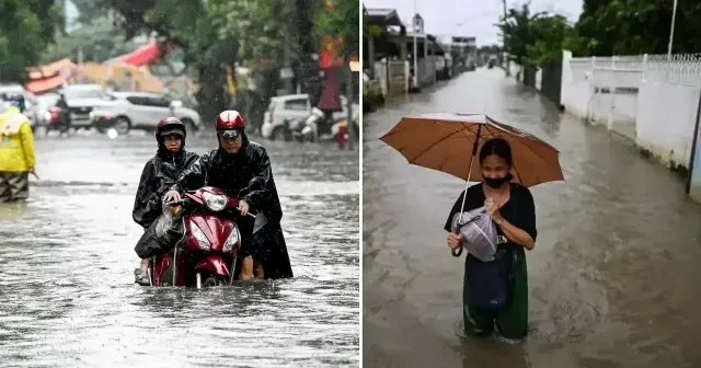 Vietnam da Matmo tayfununun neden olduğu sellerde 3 kişi öldü: 5 bine yakın ev hasar aldı Dünya Haberleri