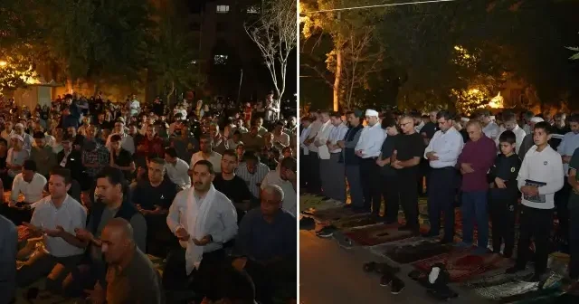 Şanlıurfa da Filistin e anlamlı destek: Gazze için seccadeni al gel Şanlıurfa Haberleri