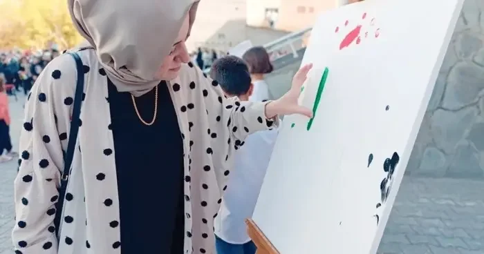 Cengiz Topel İlkokulunda Filistin etkinliği