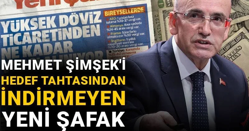 Mehmet Şimşek i hedef tahtasından indirmeyen Yeni Şafak bu kez geçmişine gitti