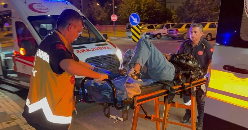 Kayseri de bıçaklı kavga! 2 yaralı