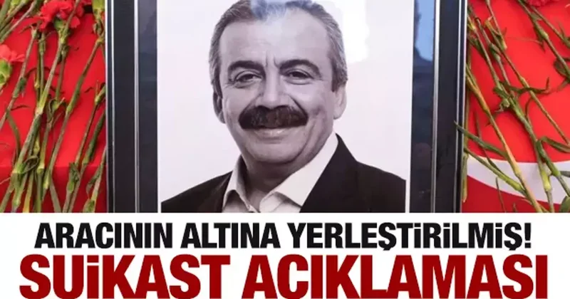 Sırrı Süreyya Önder e suikast iddiası: Aracının altında bulundu! DEM Parti açıkladı