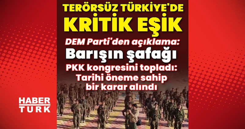 PKK: Öcalan ın çağrısıyla kongre 5 7 Mayıs ta toplandı! Tarihi bir karar alındı! Son dakika haberi Son dakika haberleri