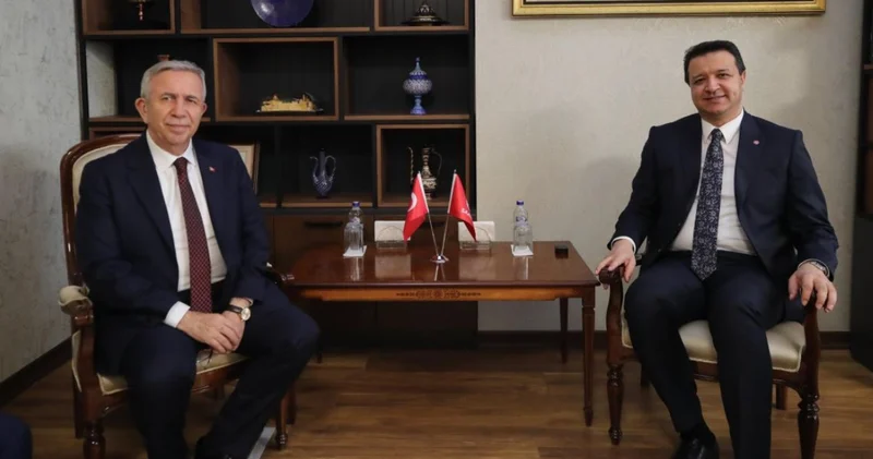 Mansur Yavaş tan Saadet Partisi ne ziyaret