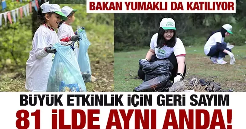 Ormanlarımız için 81 ilde eş zamanlı etkinlik düzenlenecek