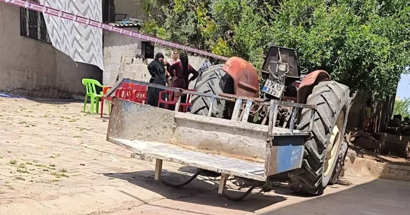 Traktörle oynayan 2 yaşındaki çocuk 1 yaşındaki kuzenini ezdi