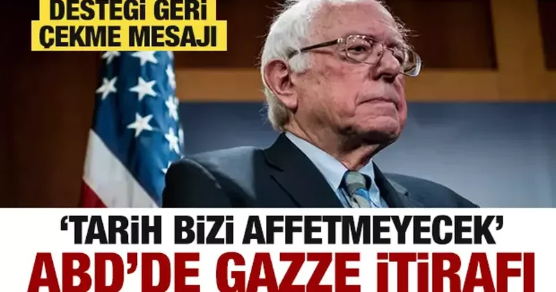 ABD den Gazze itirafı: Tarih bizi affetmeyecek! Netanyahu ya destek bitmeli