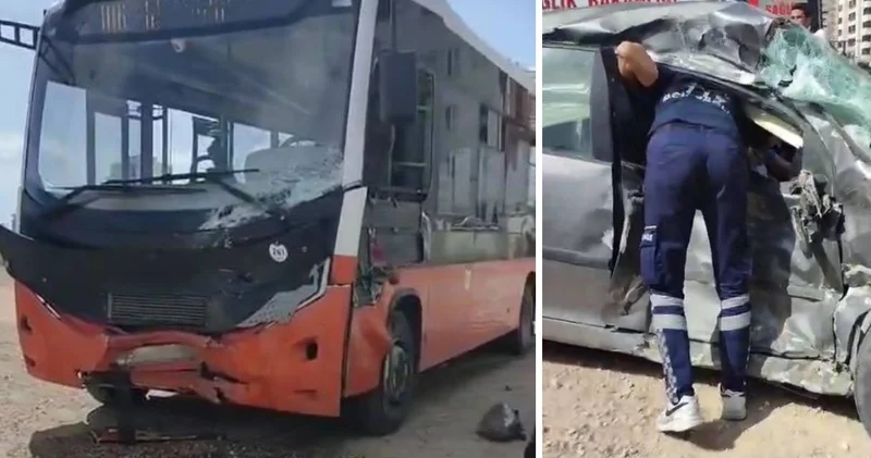 Gaziantep te feci kaza: Genç çifti ölüm ayırdı