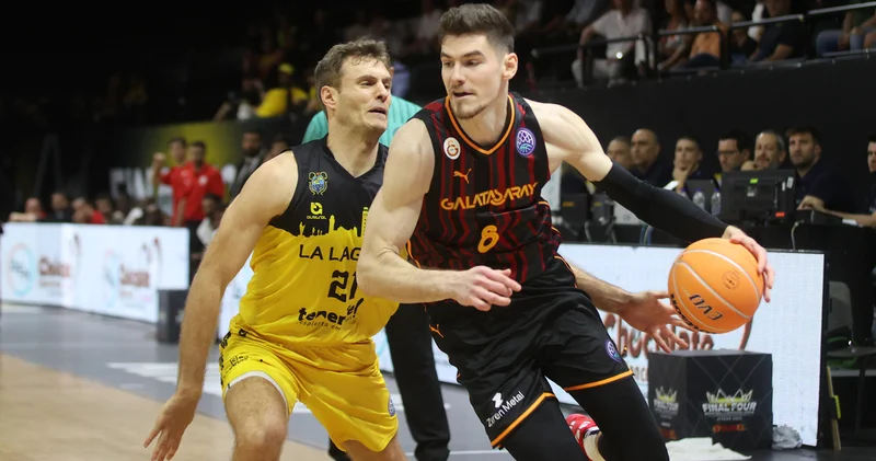 Tenerife: 80 Galatasaray: 90 MAÇ SONUCU (Galatasaray tarihinde ilk kez finalde! Basketbol Haberleri