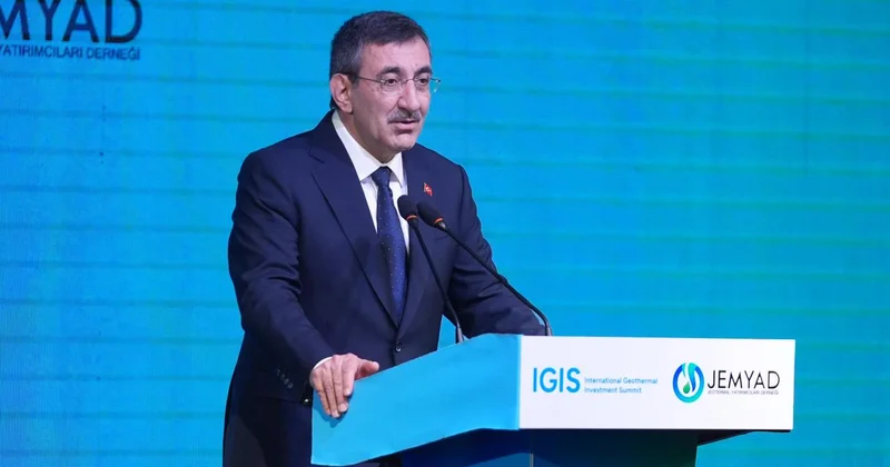 Cevdet Yılmaz: Jeotermal enerjide Avrupa da ilk sırada yer alıyoruz