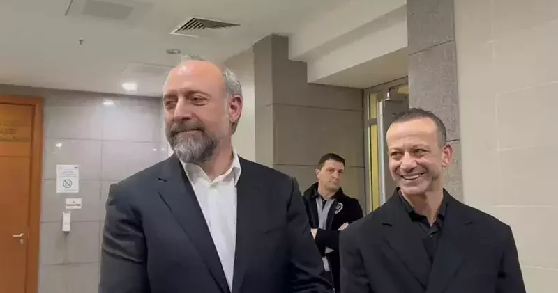 Hait Ergenç ve Rıza Kocaoğlu Yalan tanıklık suçundan hakim karşısına çıktı
