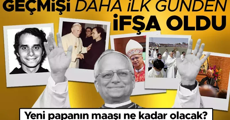 Geçmişi daha ilk günden ifşa oldu! Yeni Papa 14 üncü Leo hakkında merak edilenler: Tartışmalı paylaşımlar ve maaş detayı...