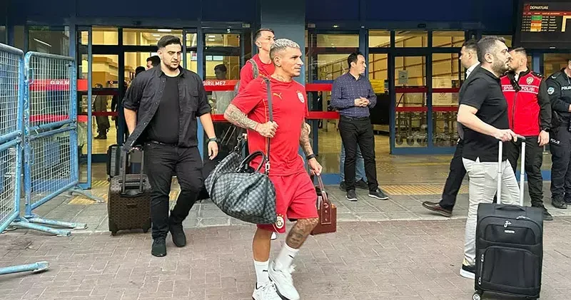 Galatasaray kafilesi, Trabzon da