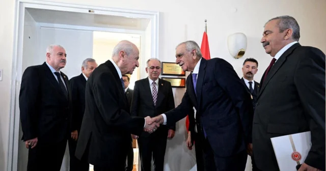 Devlet Bahçeli den Ahmet Türk e tebrik telefonu Politika Haberleri