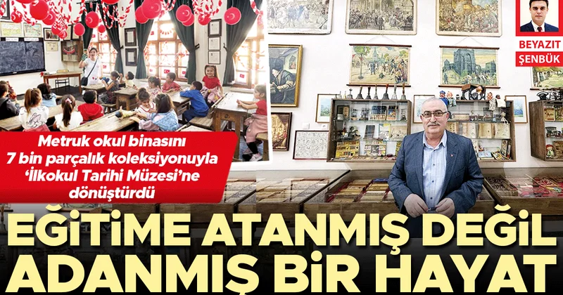 Eğitime atanmış değil adanmış bir hayat