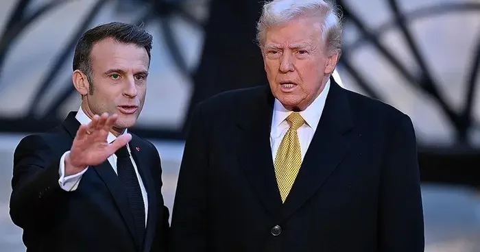 Macron dan Trump a Grönland tepkisi! Burası alınacak bir yer değil