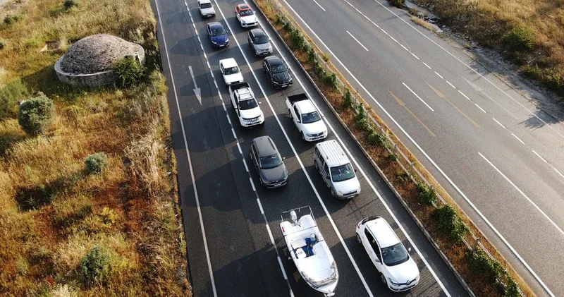 Kurban Bayramı nın son günü kara yollarında durum!
