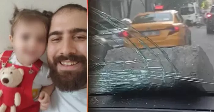 Fatih te Dayı kabusu! Yol kesip kaldırım taşıyla saldırdı... O anlar kamerada
