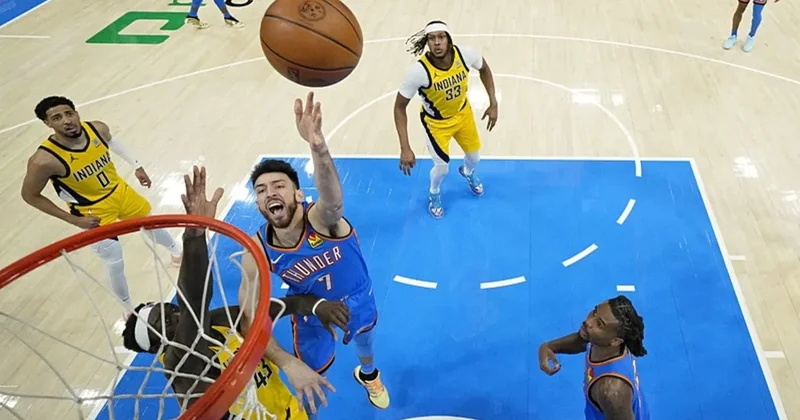 NBA: Indiana Pacers ı mağlup eden Thunder, final serisine eşitlik getirdi!