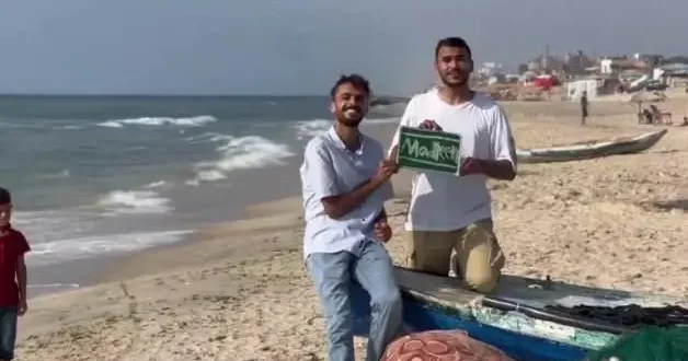 Gazzeliler den Madleen daki aktivistlere mesaj var!