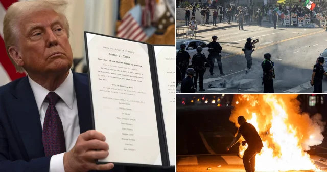 Trump kapıları tamamen kapattı: ABD de sokak çatışmaları sürerken tartışmalı karar yürürlüğe girdi Amerika Haberleri