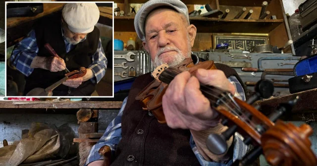 Kömürlükte ürettiği kemanların melodisi dünyada duyuluyor Kültür Sanat Haberleri