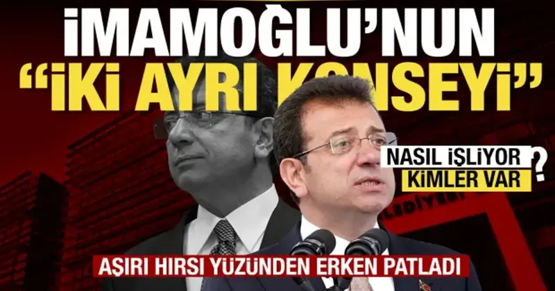 İmamoğlu nun kurduğu “İki ayrı konsey” yapılanması nasıl çalışıyor! Çarpıcı analiz