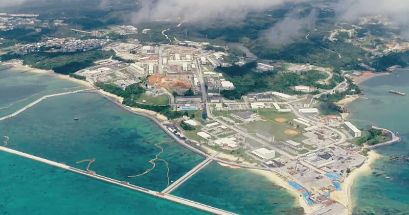 Okinava Adası ndaki Amerikan üssünde patlama!