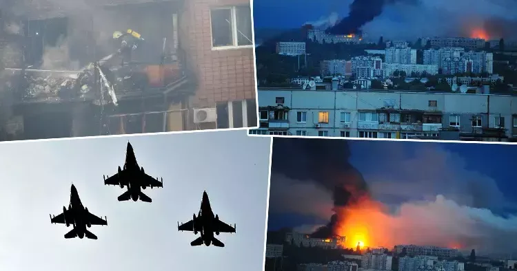 NATO uçakları Rusya ya karşı alarma geçti: Şu ana kadar görülmüş en büyük hava taarruzu