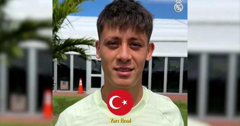 Arda Güler Türkçe öğretiyor