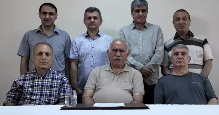 Terör örgütü lideri Öcalan dan videolu mesaj! Silahın değil, siyasetin ve toplumsal barışın gücüne inanıyorum