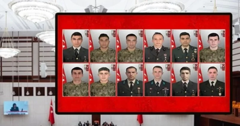 Şehit olan 12 askerimizle ilgili önerge Meclis e geldi! AKP ve MHP reddetti Sözcü Gazetesi