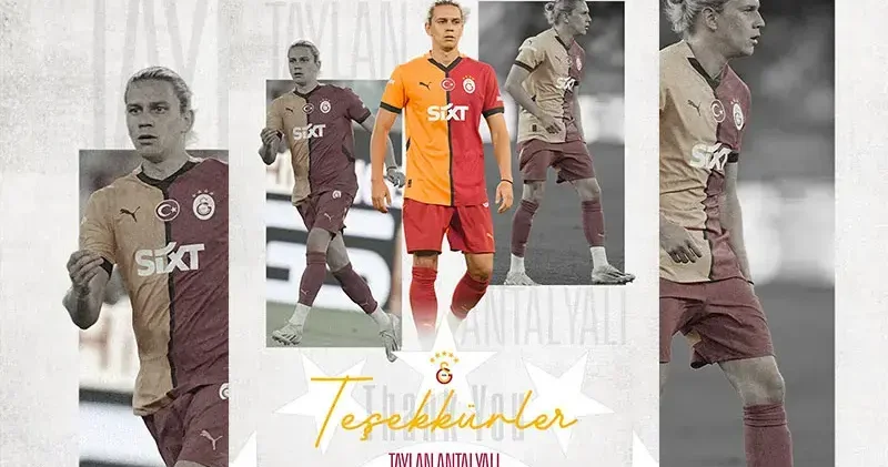 Galatasaray’dan Taylan Antalyalı’ya veda