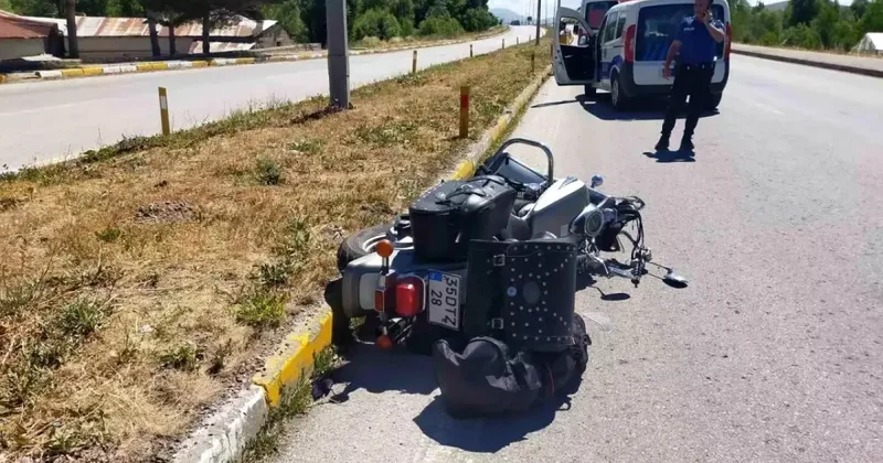 Sivas ta feci kaza! Motosikletin çarptığı yaya hayatını kaybetti!