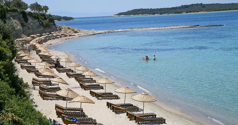 İzmir in turistik ilçelerinde deniz suyu sıcaklıkları