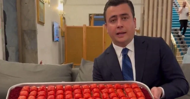 Osman Gökçek’ten CHP’ye ‘baklava’ göndermesi VİDEO İZLE