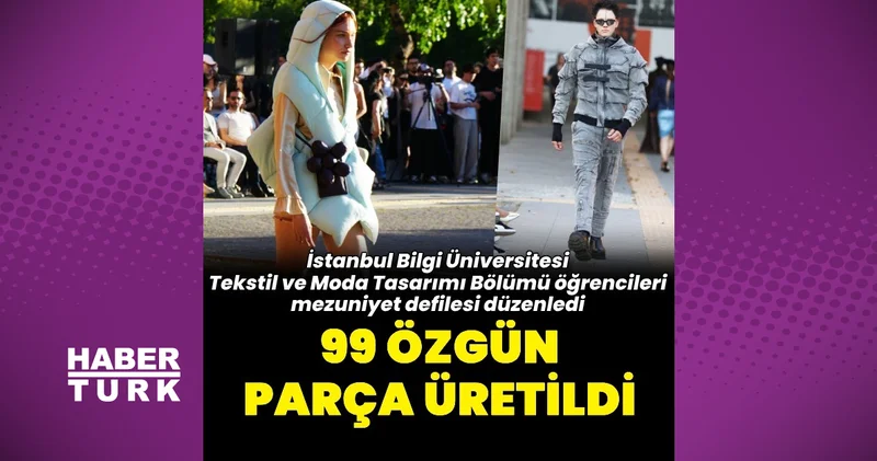 BİLGİ’li genç tasarımcılardan mezuniyet defilesi