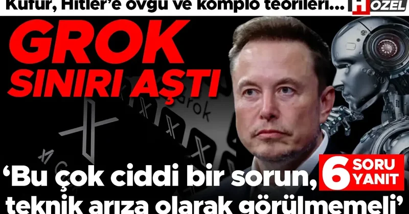 Grok sınırı aştı: Küfür, Hitler’e övgü ve komplo teorileri… ‘Teknik bir arıza olarak görülmemeli’ Bu sadece bir yapay zeka sorunu mu?